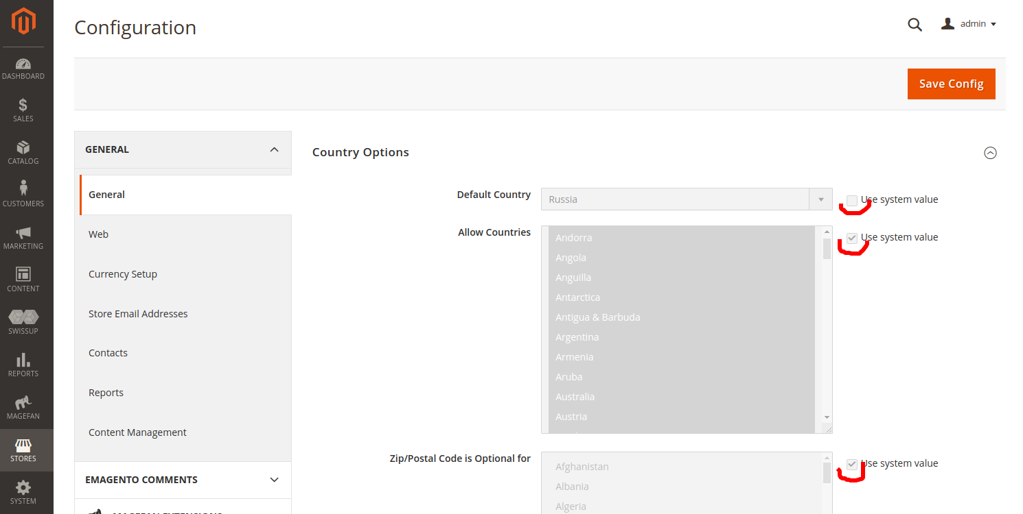 Что делать, если не дает редактировать настройки